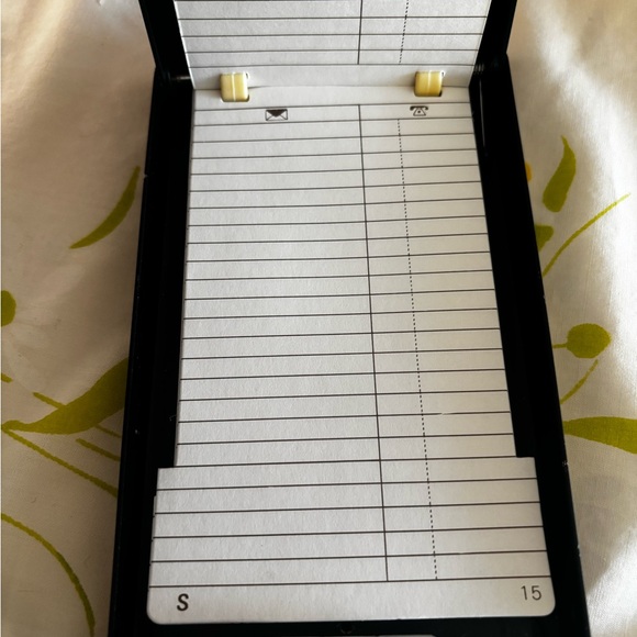 Vintage Repertoire Telephone List Finder Phone Book Index - Picture 2 of 4